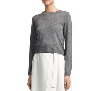 Whistles Sparkle Sweater Gray Subtle Sparkle Size 8